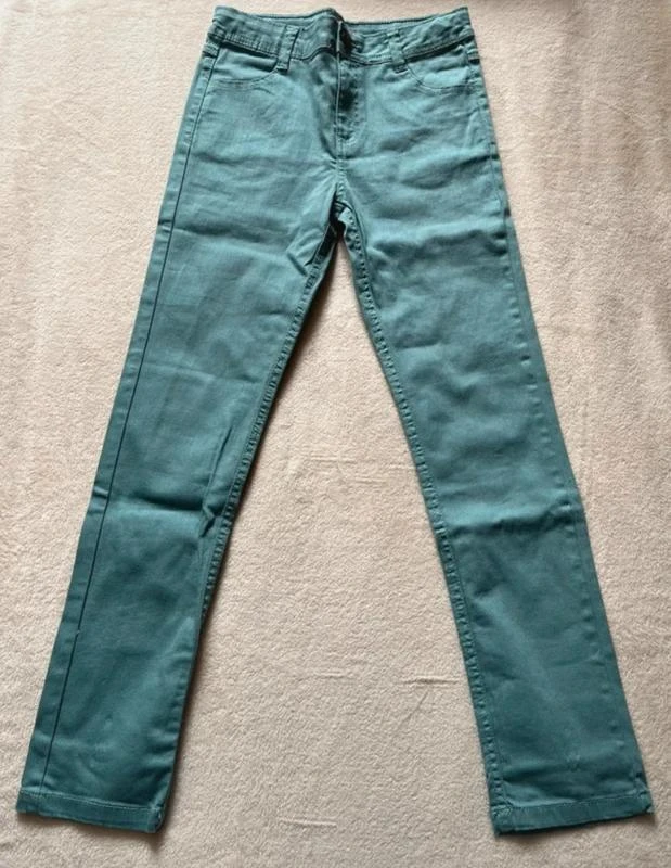 jean slim vert d’eau tissaia – 12 ans